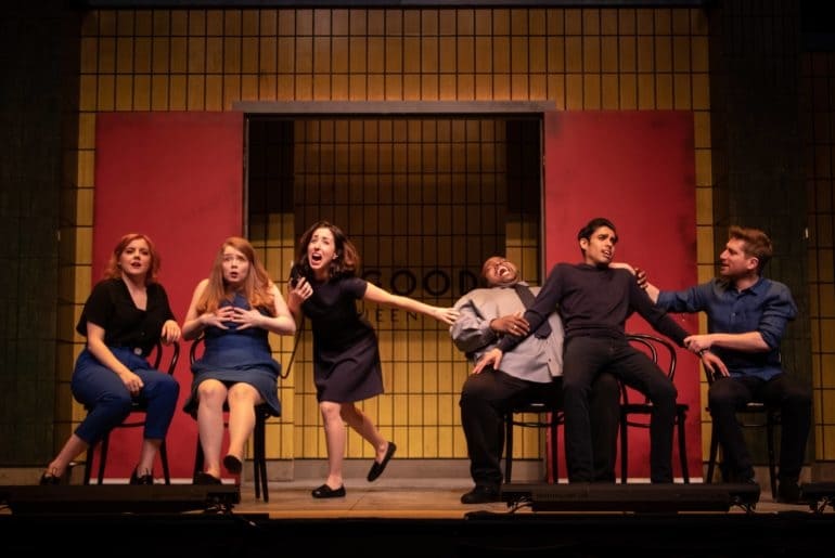 The Second City’s Walking on Bombshells ignited the room