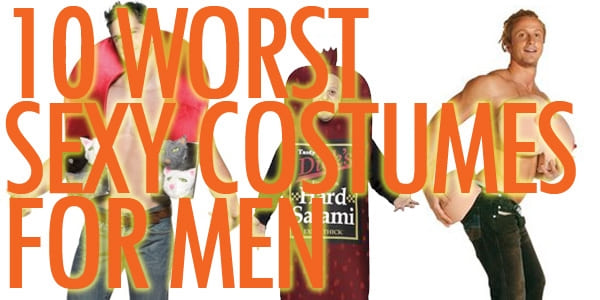 10 worst sexy Halloween costumes for men