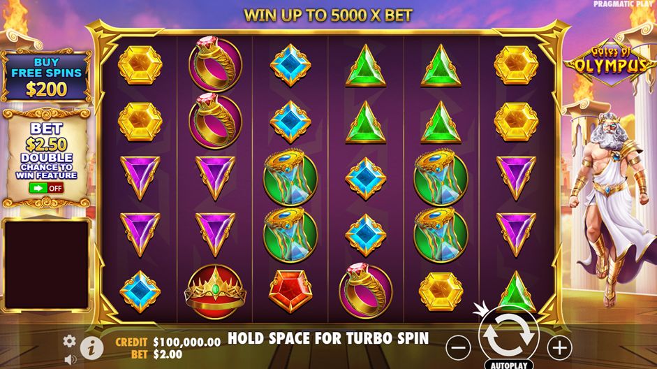 Online slot game