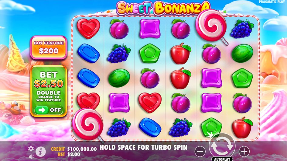 Candy themed slot