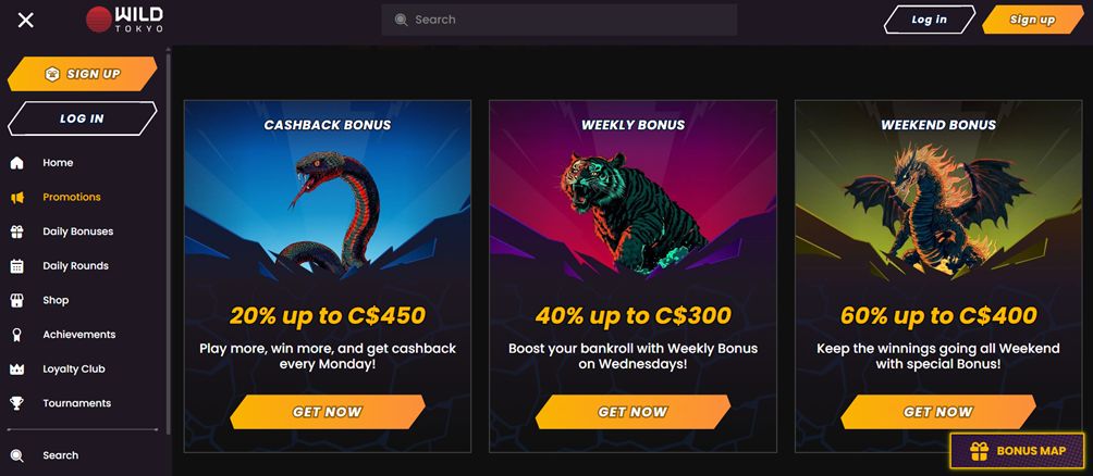 Cashback weekly weekend bonuses